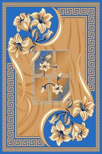 DIANA (Laguna) 28 Синий Российские ковры изготовлены в соответствии с международными стандартами качества. Цена указана за 1кв/м