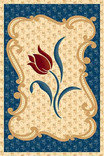 KAMEA 10 Синий Российские ковры изготовлены в соответствии с международными стандартами качества. Цена указана за 1кв/м