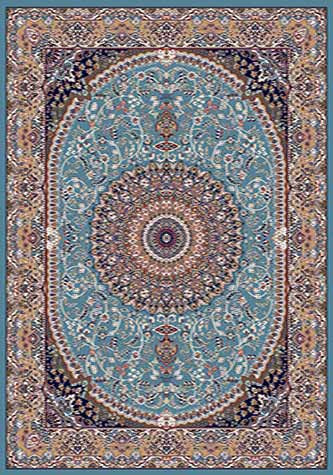 ШАХРЕЗА 2 голубой Российские ковры изготовлены в соответствии с международными стандартами качества. Цена указана за 1кв/м