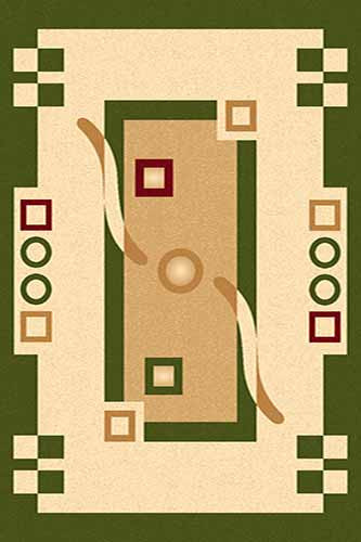 KAMEA 21 Зеленый Российские ковры изготовлены в соответствии с международными стандартами качества. Цена указана за 1кв/м