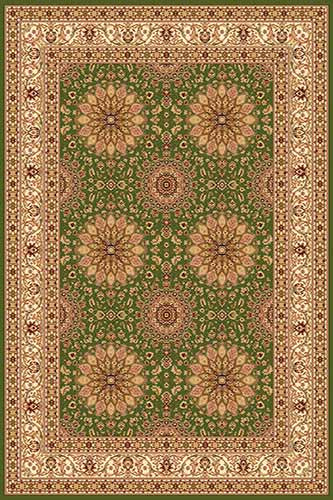 IZMIR 13 Зеленый Российские ковры изготовлены в соответствии с международными стандартами качества. Цена указана за 1кв/м