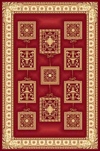 SAN REMO 17 Красный Российские ковры изготовлены в соответствии с международными стандартами качества. Цена указана за 1кв/м