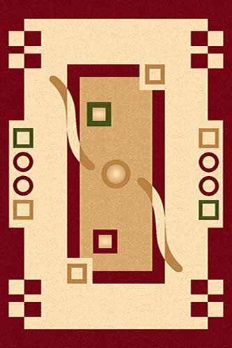 KAMEA 21 Красный Российские ковры изготовлены в соответствии с международными стандартами качества. Цена указана за 1кв/м