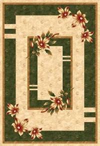 LEONARDO (Kamea) 23 Зеленый Российские ковры изготовлены в соответствии с международными стандартами качества. Цена указана за 1кв/м