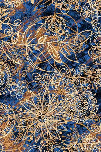 DIANA (Laguna) 17 Синий Российские ковры изготовлены в соответствии с международными стандартами качества. Цена указана за 1кв/м
