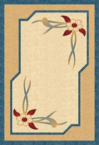 LEONARDO (Kamea) 24 Синий Российские ковры изготовлены в соответствии с международными стандартами качества. Цена указана за 1кв/м