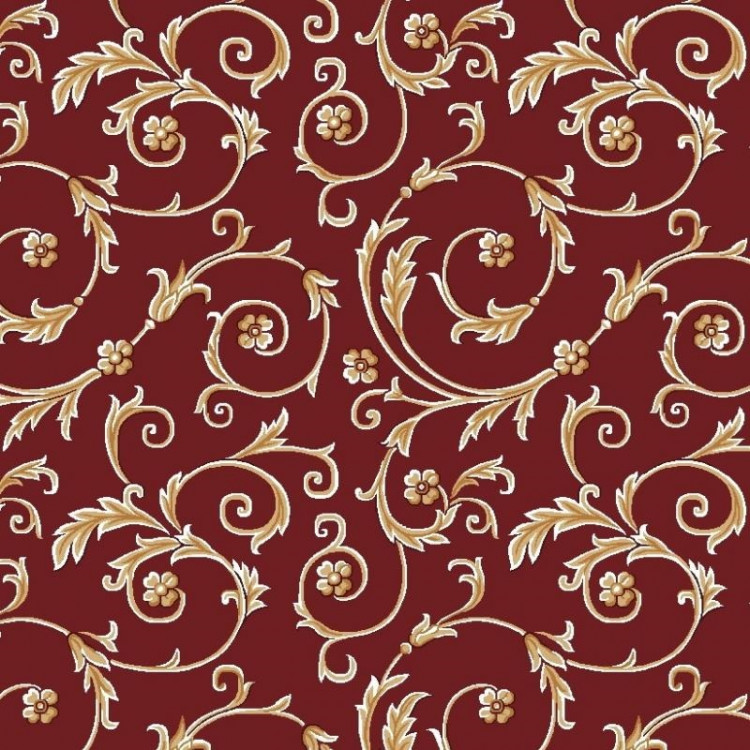 Палас &#039;&#039;Вензель этюд Красный&#039;&#039; Палас является универсальным ковровым покрытием. Благодаря своей практичности и незамысловатому, но вполне привлекательному внешнему виду, данное изделие может стать стильным украшением для комнат любого типа. 