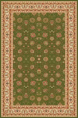 IZMIR 11 Зеленый Российские ковры изготовлены в соответствии с международными стандартами качества. Цена указана за 1кв/м
