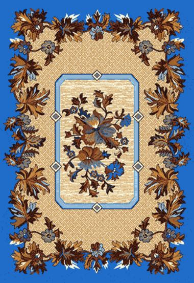 DIANA (Laguna) 12 Синий Российские ковры изготовлены в соответствии с международными стандартами качества. Цена указана за 1кв/м