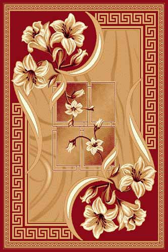 DIANA (Laguna) 28 Красный Российские ковры изготовлены в соответствии с международными стандартами качества. Цена указана за 1кв/м