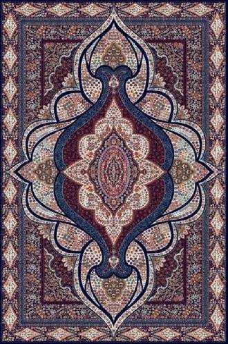 ISFAHAN D519 DARK NAVY Российские ковры изготовлены в соответствии с международными стандартами качества. Цена указана за 1кв/м