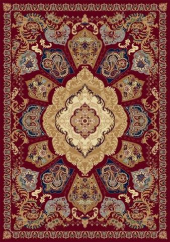 BUKHARA 19 Красный Российские ковры изготовлены в соответствии с международными стандартами качества. Цена указана за 1кв/м