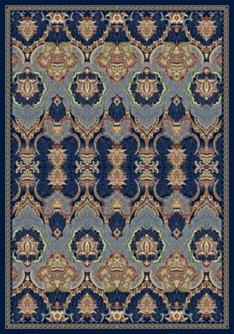 BUKHARA 22 Синий Российские ковры изготовлены в соответствии с международными стандартами качества. Цена указана за 1кв/м