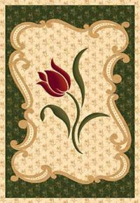 LEONARDO (Kamea) 9 Зеленый Российские ковры изготовлены в соответствии с международными стандартами качества. Цена указана за 1кв/м