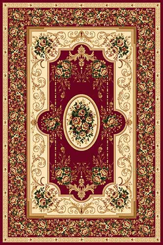 DA VINCI 27 Красный Российские ковры изготовлены в соответствии с международными стандартами качества. Цена указана за 1кв/м