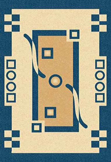 LEONARDO (Kamea) 5 Синий Российские ковры изготовлены в соответствии с международными стандартами качества. Цена указана за 1кв/м