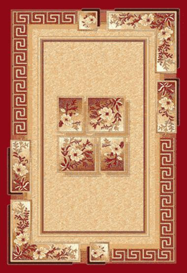 MORANO (Laguna) 7 Красный Российские ковры изготовлены в соответствии с международными стандартами качества. Цена указана за 1кв/м