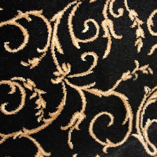 Ковровое тканное покрытие &quot;Санремо Черный&quot; Укладка дешевого тканого ковролина представляет довольно простой процесс. 