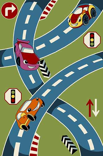 Детский ковер CRYSTAL 52 Ковры обладают превосходной плотностью ворса, что гарантирует их износостойкость и сохранность цвета на долгое время.