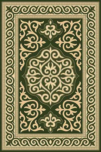 DA VINCI 36 Зеленый Российские ковры изготовлены в соответствии с международными стандартами качества. Цена указана за 1кв/м