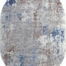 Турецкий ковер ARMINA-03853A-BLUE-BLUE-OVAL
