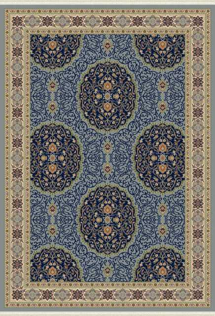 BUKHARA 23 Синий Российские ковры изготовлены в соответствии с международными стандартами качества. Цена указана за 1кв/м