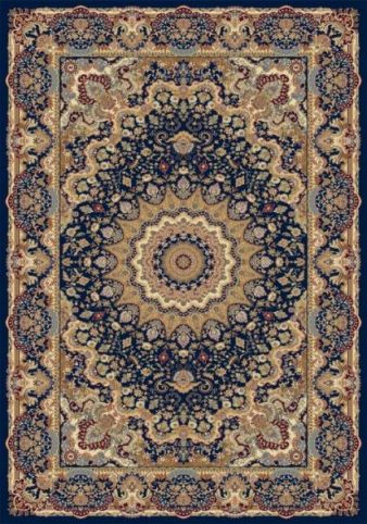 BUKHARA 21 Синий Российские ковры изготовлены в соответствии с международными стандартами качества. Цена указана за 1кв/м
