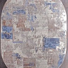 Турецкий ковер ARMINA-03857A-BLUE-BLUE-OVAL