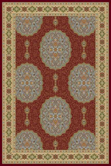 BUKHARA 23 Красный Российские ковры изготовлены в соответствии с международными стандартами качества. Цена указана за 1кв/м