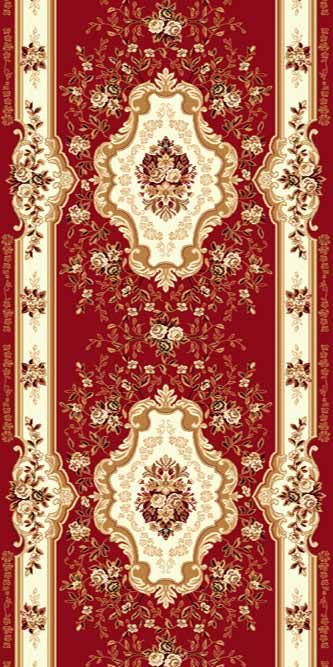 Дорожка ковровая (тканная) Diana 5 Красный Ковровые дорожки коллекции Диана имеют размерный ряд от 0,8 см до 2х метров. Отмеряем любую длину. Обработка торцов бесплатно.