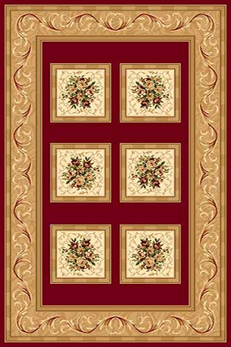 OLIMPOS 5 Красный Российские ковры изготовлены в соответствии с международными стандартами качества. Цена указана за 1кв/м