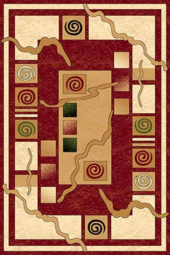 OLIMPOS 15 Красный Российские ковры изготовлены в соответствии с международными стандартами качества. Цена указана за 1кв/м