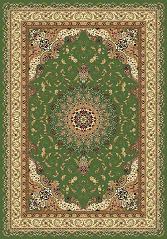 BUKHARA 4 Зеленый Российские ковры изготовлены в соответствии с международными стандартами качества. Цена указана за 1кв/м