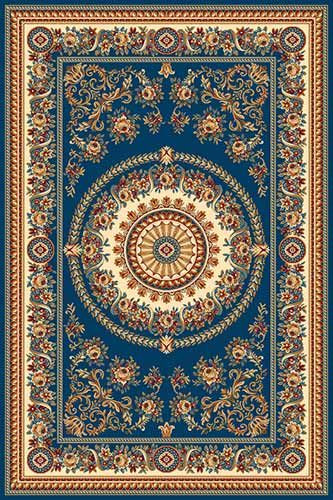 DA VINCI 4 Синий Российские ковры изготовлены в соответствии с международными стандартами качества. Цена указана за 1кв/м