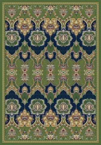 BUKHARA 22 Зеленый Российские ковры изготовлены в соответствии с международными стандартами качества. Цена указана за 1кв/м