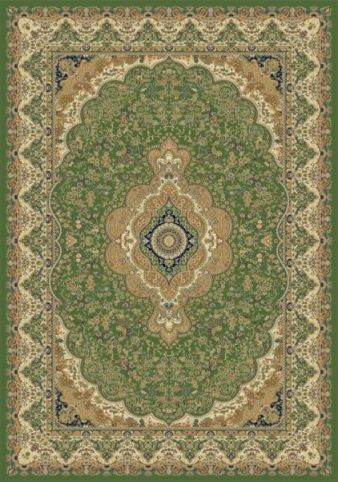 BUKHARA 17 Зеленый Российские ковры изготовлены в соответствии с международными стандартами качества. Цена указана за 1кв/м