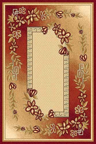 DA VINCI 9 Красный Российские ковры изготовлены в соответствии с международными стандартами качества. Цена указана за 1кв/м