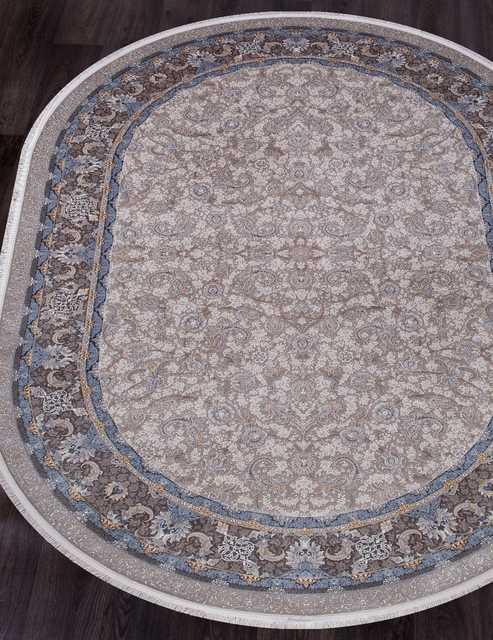 Иранский ковер NOYAN-7022-GRAY-OVAL Персидские ковры NOYAN Цена указана за кв. метр