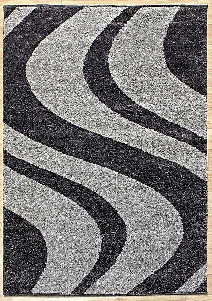 Прямоугольный ковер PLATINUM T617 GRAY-BLACK Российский ковер ПЛАТИНУМ фабрики Меринос T617 GRAY-BLACK Цена указана за 1 квадратный метр