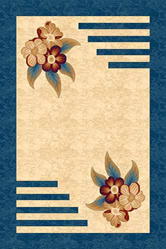 KAMEA 8 Синий Российские ковры изготовлены в соответствии с международными стандартами качества. Цена указана за 1кв/м