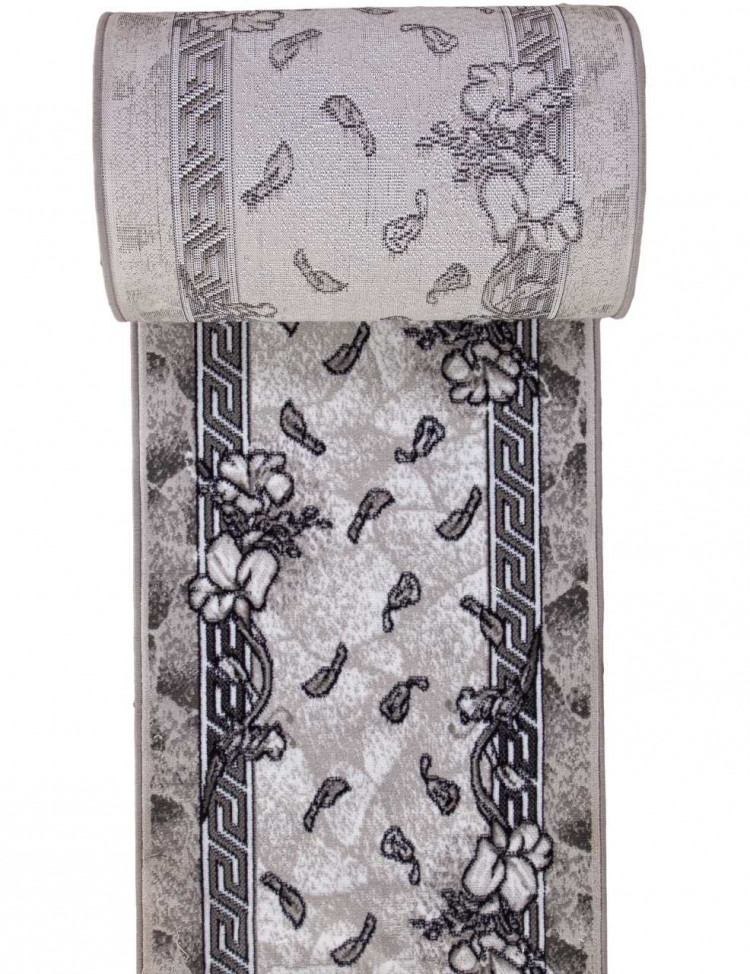 Дорожка ковровая (тканная) Diana 6 Серый Ковровые дорожки коллекции Диана имеют размерный ряд от 0,8 см до 2х метров. Отмеряем любую длину. Обработка торцов бесплатно.