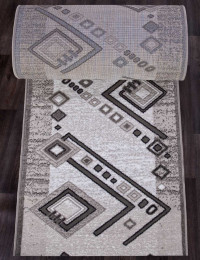 Дорожка ковровая (тканная) Diana 26 Серый